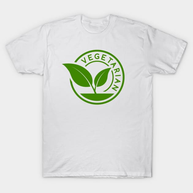 Vegetarian T-Shirt by Florin Tenica